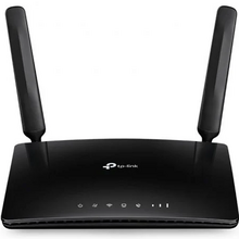 Tp-Link Router WiFi Movil 4G LTE - 2 Antenas Externas - 2x WAN, 1x WAN/LAN - Color Negro