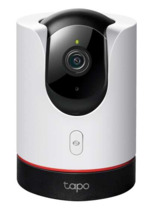TP-Link Tapo C225 Camara de Seguridad WiFi 2K QHD - Vision Nocturna - Deteccion de Movimiento - Vision Panoramica 360Âº - Modo P