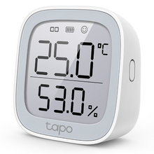 TP-Link Tapo T315 Sensor de Temperatura y Humedad - Pantalla 2.7" - Monitoreo Preciso en Tiempo Real - Notificacion Instantanea