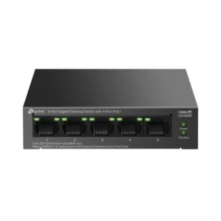 TP-Link TL-LS105GP Switch 5 Puertos 10/100/1000Mbps - POE