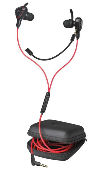 Trust Gaming GXT 408 Cobra Auriculares con Microfono - Microfono Desmontable - Multiplataforma - Altavoces Activos 10mm - Cable