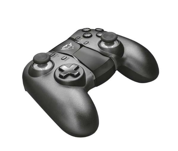 Trust Gaming GXT 590 Bosi Mando/Gamepad Inalambrico para Windows y Android - Soporte Integrado para Smartphone - 13 Botones de R