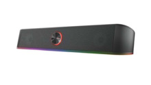 Trust GXT 619 Thorne Barra de Sonido Gaming 12W - Iluminacion RGB - Jack 3.5mm - Control de Volumen - Color Negro