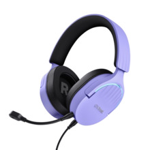 Trust GXT490 Fayzo Auriculares Gaming 7.1 USB 2.0 con Microfono Flexible y Desmontable - Iluminacion RGB - Diadema Ajustable - C