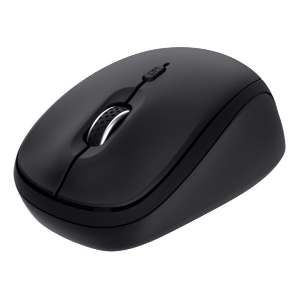 Trust Raton Inalambrico Bluetooth 1600dpi - 3 Botones - Uso Ambidiestro - 3 dispositivos - Color Negro