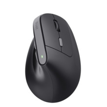 Trust Raton Inalambrico USB - DiseÃ±o Ergonomico - Indicadores LED - 6 Botones - Color Negro