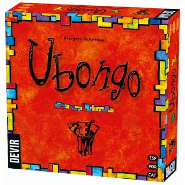 Ubongo Version Trilingue Juego de Tablero - Tematica Abstracto - De 2 a 4 Jugadores - A partir de 8 Años - Duracion 20-30min. ap