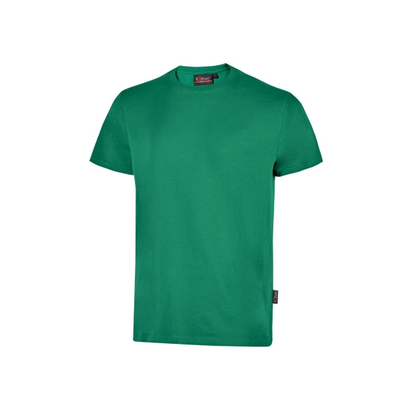 Upower Figi Camiseta de Trabajo de Algodon Cardado - Talla 3XL - Cuello Elastico Acanalado, Cinta Para-Sudor, Proteccion DPI1, S