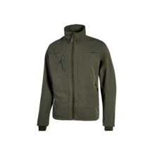 Upower Pluton Chaqueta de Tela Resistente - Talla M - Suave, Repelente al Agua, Transpirable, Secado Rapido, Multiples Bolsillos