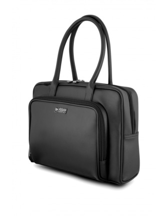 Urban Factory ladee Maletin para Portatil hasta 14" - Bolsa de Mano - Color Negro