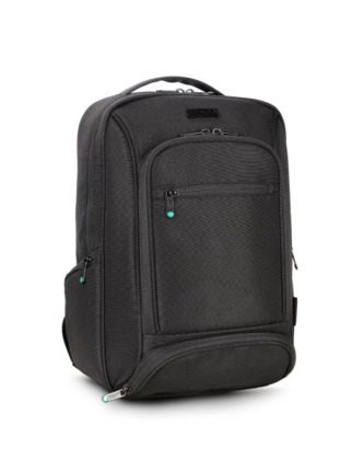 Urban Factory Mixee Mochila Compacta para Portatil hasta 16" - Ecologica - Color Negro