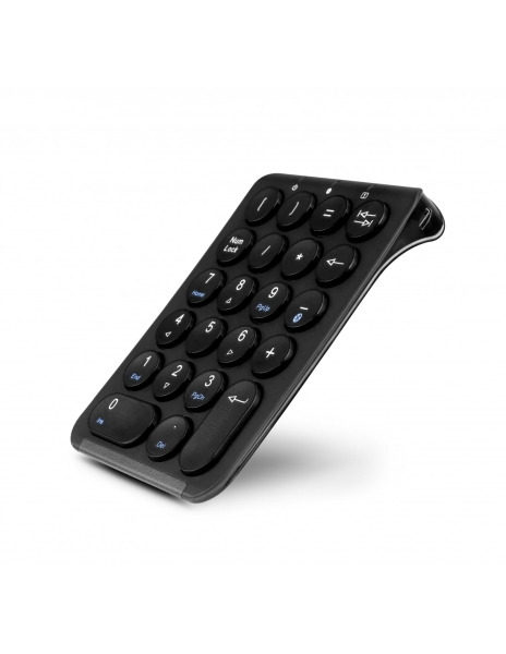 Urban Factory Slimee Teclado Numerico - Bluetooth 5.1 - Bateria Recargable de 100mAh - Color Negro