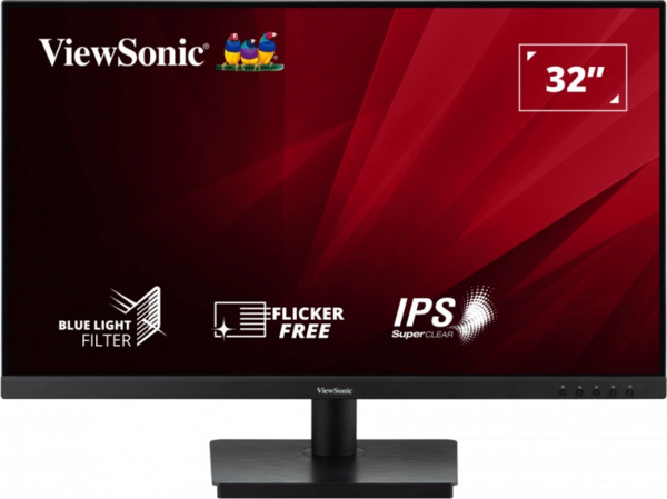 Viewsonic Monitor 31.5" VA3209-2K-MHD LED IPS 2K - 75Hz - Respuesta 4ms - Angulo de Vision 178º - 21:9 - DisplayPort - 2xHDMI -
