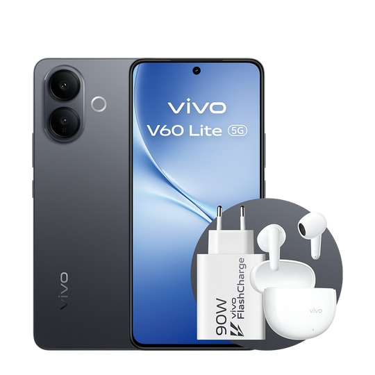 Vivo V60 Lite 5G Smartphone Pantalla 6.77" - 120Hz - 8GB - 256GB - Camara 50Mp - Bateria 6500mAh - Admite Carga de 90W - Color N