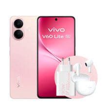 Vivo V60 Lite 5G Smartphone Pantalla 6.77" - 120Hz - 8GB - 256GB - Camara 50Mp - Bateria 6500mAh - Admite Carga de 90W - Color R