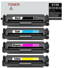 W2130X W2131X W2132X W2133X pack 4 toner compatible con HP 213X