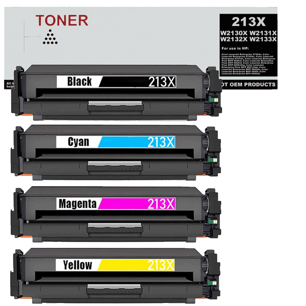 W2130X W2131X W2132X W2133X pack 4 toner compatible con HP 213X