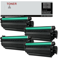 W9240MC W9241MC W9242MC W9243MC pack 4 toner multicolor compatible con HP W9240MC W9241MC W9242MC W9243MC