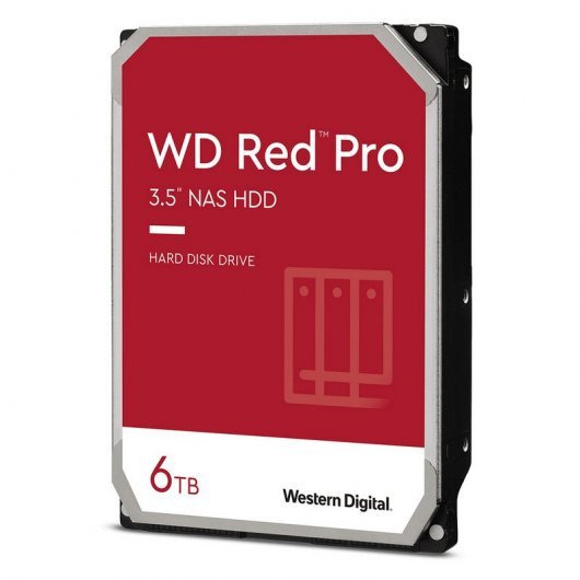 WD Red Pro Disco Duro Interno 3.5 6TB NAS SATA3