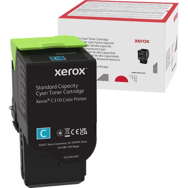 Xerox C310/C315 Cyan Cartucho de Toner Original - 006R04357