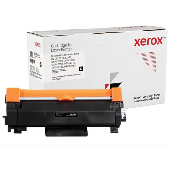 Xerox Everyday Brother TN2420/TN2410 Negro Cartucho de Toner Generico - 006R04792/006R04204