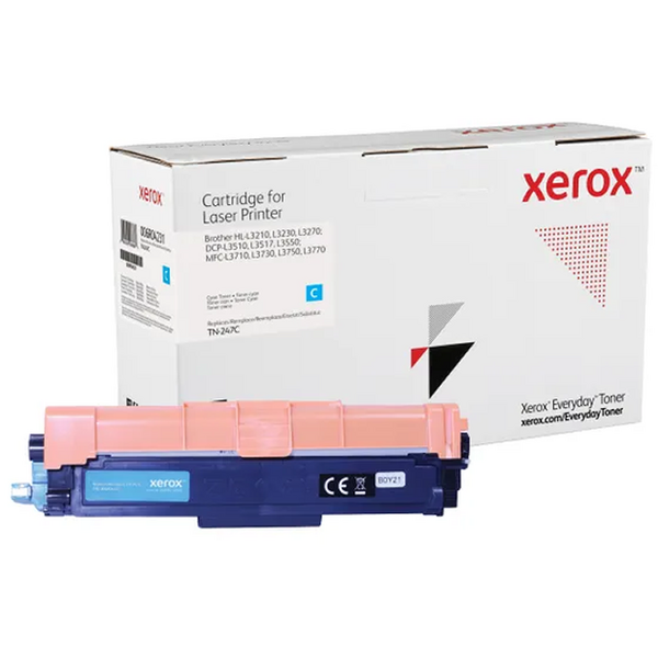 Xerox Everyday Brother TN247/TN243 Cyan Cartucho de Toner Generico - Reemplaza TN247C/TN243C