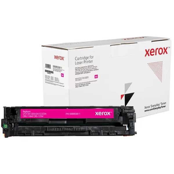 Xerox Everyday HP CB543A/CE323A/CF213A Magenta Cartucho de Toner Generico - Reemplaza 125A/128A/131A