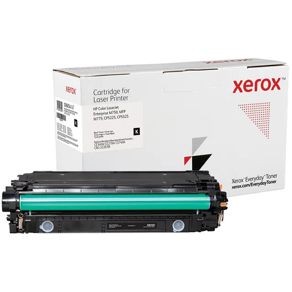 Xerox Everyday HP CE340A/CE270A/CE740A Negro Cartucho de Toner Generico - Reemplaza 651A/650A/307A