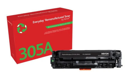 Xerox Everyday HP CE410A Negro Cartucho de Toner Remanufacturado - Reemplaza 305A