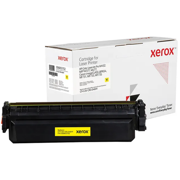Xerox Everyday HP CF412X Amarillo Cartucho de Toner Generico - Reemplaza 410X