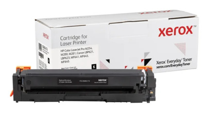Xerox Everyday HP CF540A Negro Cartucho de Toner Generico - Reemplaza 203A