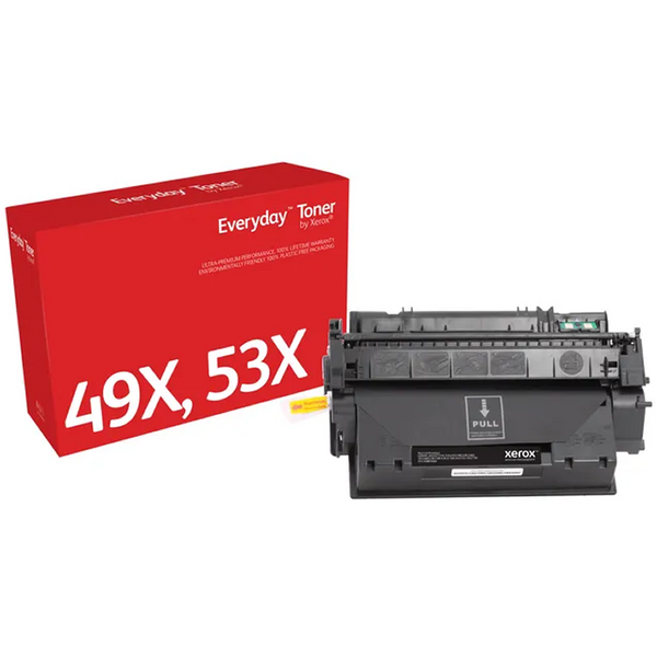 Xerox Everyday HP Q7553X/Q5949X Negro Cartucho de Toner Generico - Reemplaza 53X/49X