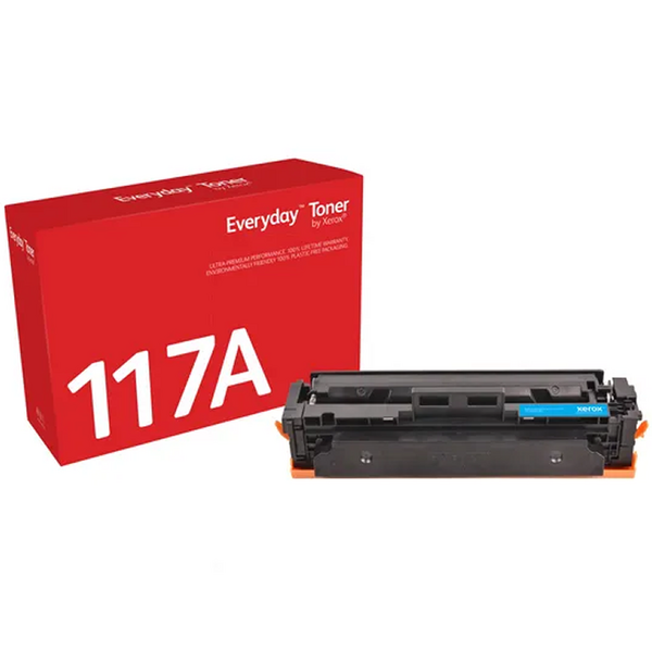 Xerox Everyday HP W2071A Cyan Cartucho de Toner Generico - Reemplaza 117A