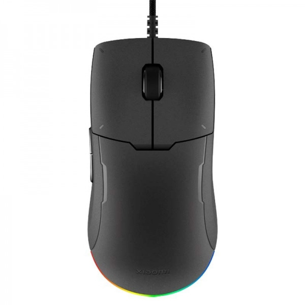 Xiaomi Gaming Mouse Lite Raton Gaming USB 6200dpi - Botones TTC Golden - Iluminacion RGB - Cable Trenzado 2m - Uso Diestro - Col