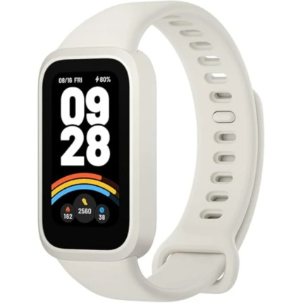 Xiaomi Mi Smart Band 9 Active Pulsera de Actividad Pantalla 1.47" - Bluetooth 5.3 - Mas de 100 Modos Deportivos - Funciones de Vigilancia de la Salud - Ajuste Inteligente del Brillo de la Pantalla - Autonomia hasta 18 Dias - Color Beige