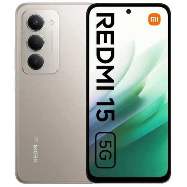 Xiaomi Redmi 15 5G Smartphone Pantalla 6.9" - 8GB - 256GB - Camara Principal 50MP - Bateria 7000mAh - Color Gris