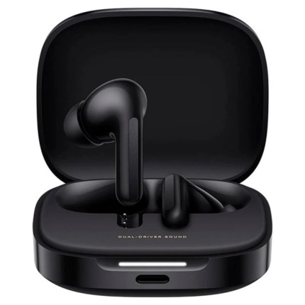 Xiaomi Redmi Buds 6 Auriculares Bluetooth 5.4 - Microfono Integrado - Sonido Envolvente 360 - Cancelacion de Ruido - Autonomia hasta 10h - Resistencia al agua IP54 - Control Tactil - Color Negro