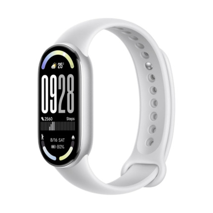 Xiaomi Smart Band 10 Mystic Rose Pulsera Inteligente - Pantalla AMOLED 1.72" - 1500 Nits - Mas de 150 Modos Deportivos - Monitor SpO2 y Ritmo Cardiaco - Resistente 5ATM - Color Plata