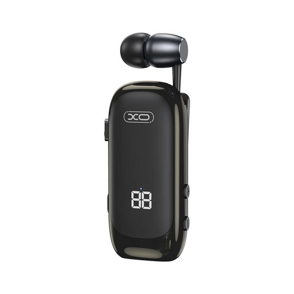 XO BE51 Auricular Bluetooth 5.4 con Microfono de Solapa - Cancelacion de Ruido ENC - Color Negro