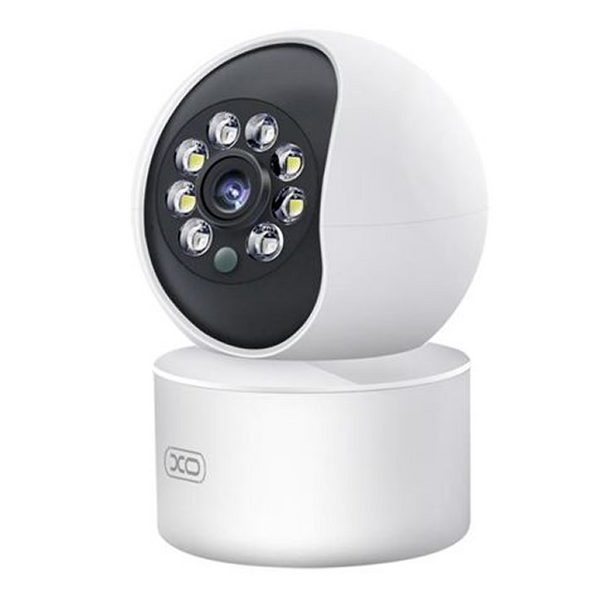 XO Camara de Seguridad Wifi - Resolucion 3mpx 2304x1296 - Deteccion de Movimiento 0-10m - Vision Nocturna - Intercomunicador de