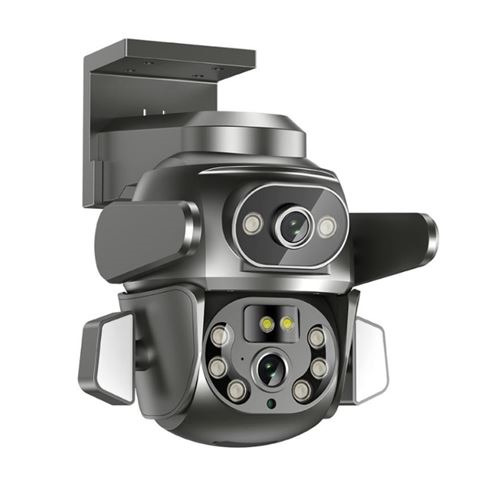 XO CR04 Camara Vigilancia WiFi - FullHD - Deteccion de Movimiento - Vision Nocturna - Sonido Bidireccional - Color Negro