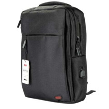 XO Mochila para Portatil - hasta 15.6" - Impermeable y Resistente - Carga Rapida USB - DiseÃ±o Ergonomico - Color Negro