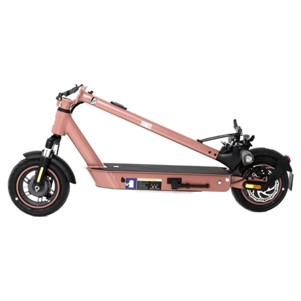 Zwheel ZFox Max Roasted Coffee Patinete Electrico Motor 400W - Homologado DGT - Velocidad hasta 25Km/h - Autonomia hasta 50km - (4)