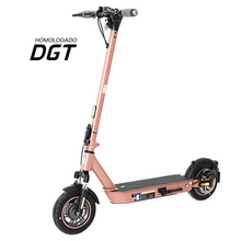 Zwheel ZFox Max Roasted Coffee Patinete Electrico Motor 400W - Homologado DGT - Velocidad hasta 25Km/h - Autonomia hasta 50km -