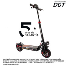 Zwheel ZRino Duo Max Patinete Electrico Motor 2x 500W - Homologado DGT - Autonomia hasta 70km - Suspension Hidraulica Delantera